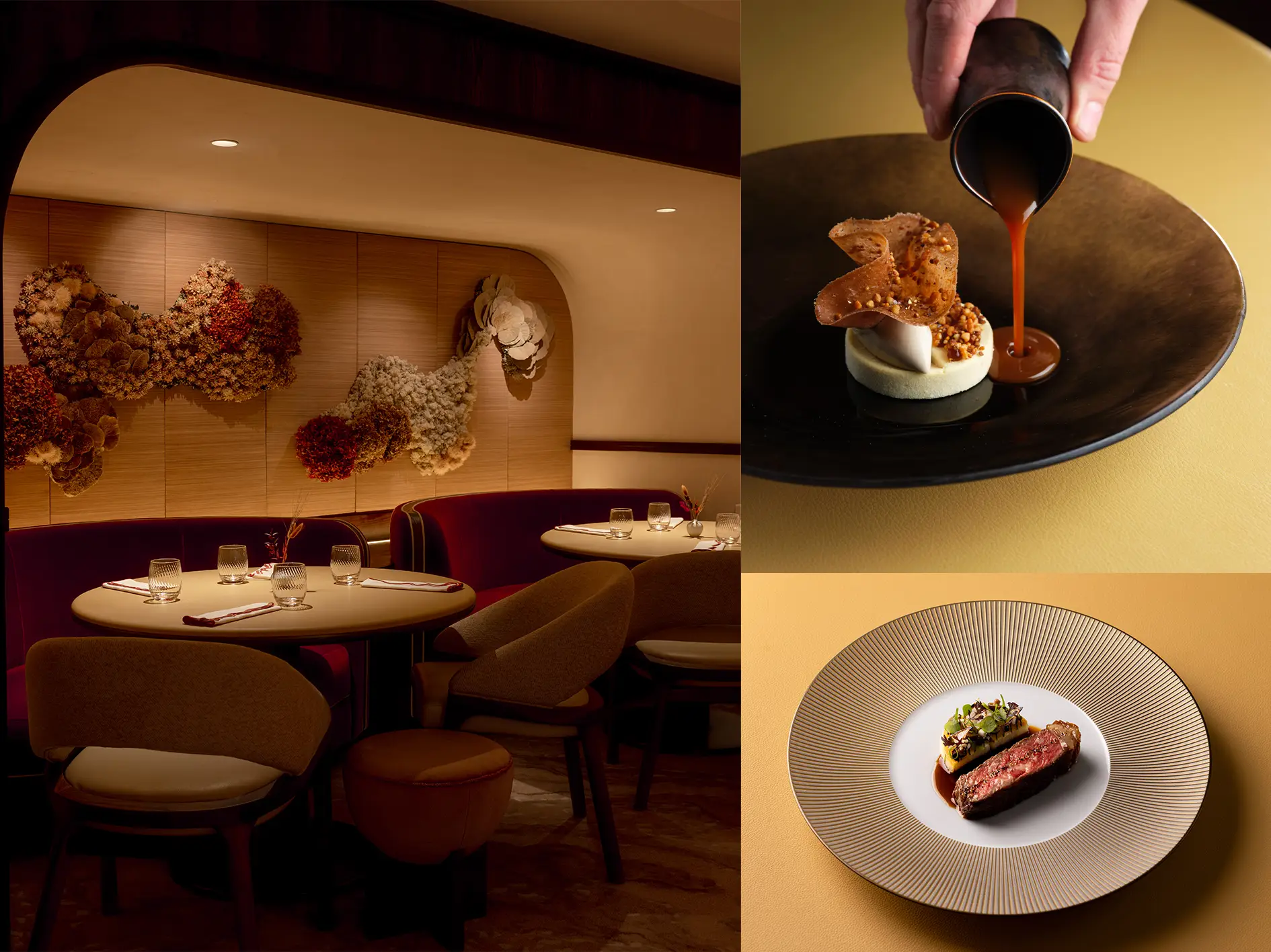 7 Best New Restaurants Worth Flying For in 2026 1 Best new restaurants 2026: the dining room and signature dishes at Bonheur, Matt Abé's two-Michelin-star Mayfair restaurant on London's Upper Brook Street, where the former Le Gavroche site now houses one of 2026's most significant openings