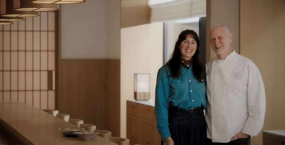 Capella Kyoto Review 2026: Inside Japan's Most Anticipated Luxury Opening 10 Kyle and Katina Connaughton at SoNoMa by SingleThread restaurant Capella Kyoto