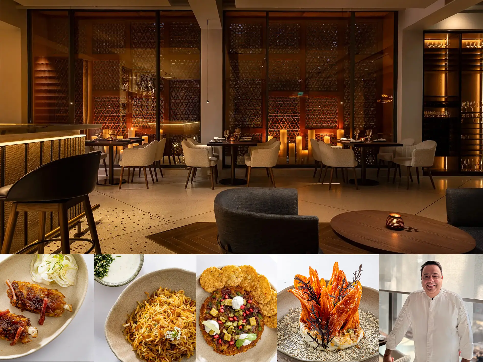 7 Best New Restaurants Worth Flying For in 2026 6 Dining room, signature dishes and chef Manish Mehrotra at Nisaba, his new Delhi restaurant