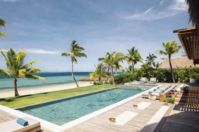 One of the three new Six Senses Fiji Residences opened May 2026 on Malolo Island, Mamanuca Islands