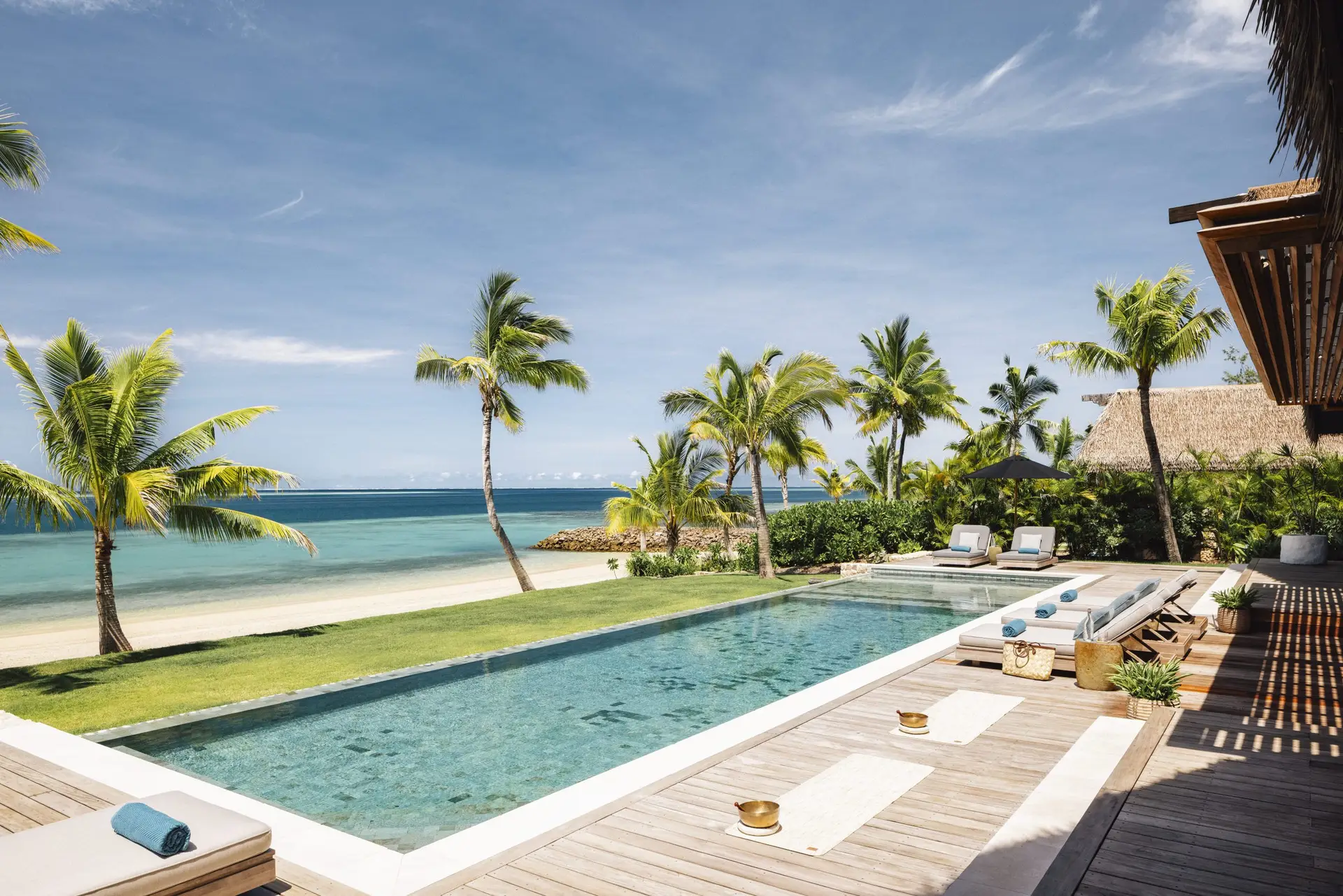 One of the three new Six Senses Fiji Residences opened May 2026 on Malolo Island, Mamanuca Islands