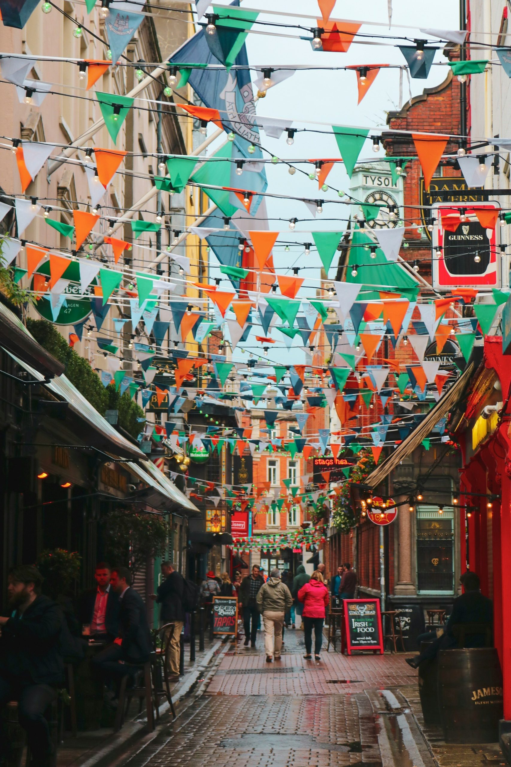 Solo travel destinations 2026: Dame Lane in Dublin, Ireland, named the top city for solo travelers by Tripadvisor's 2026 awards for its walkability and pub culture
